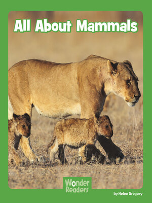 cover image of All About Mammals